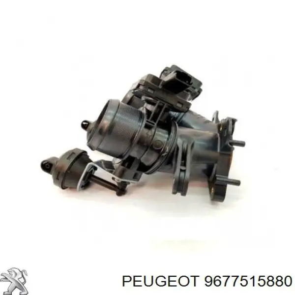 9677515880 Peugeot/Citroen Mariposa de admisión