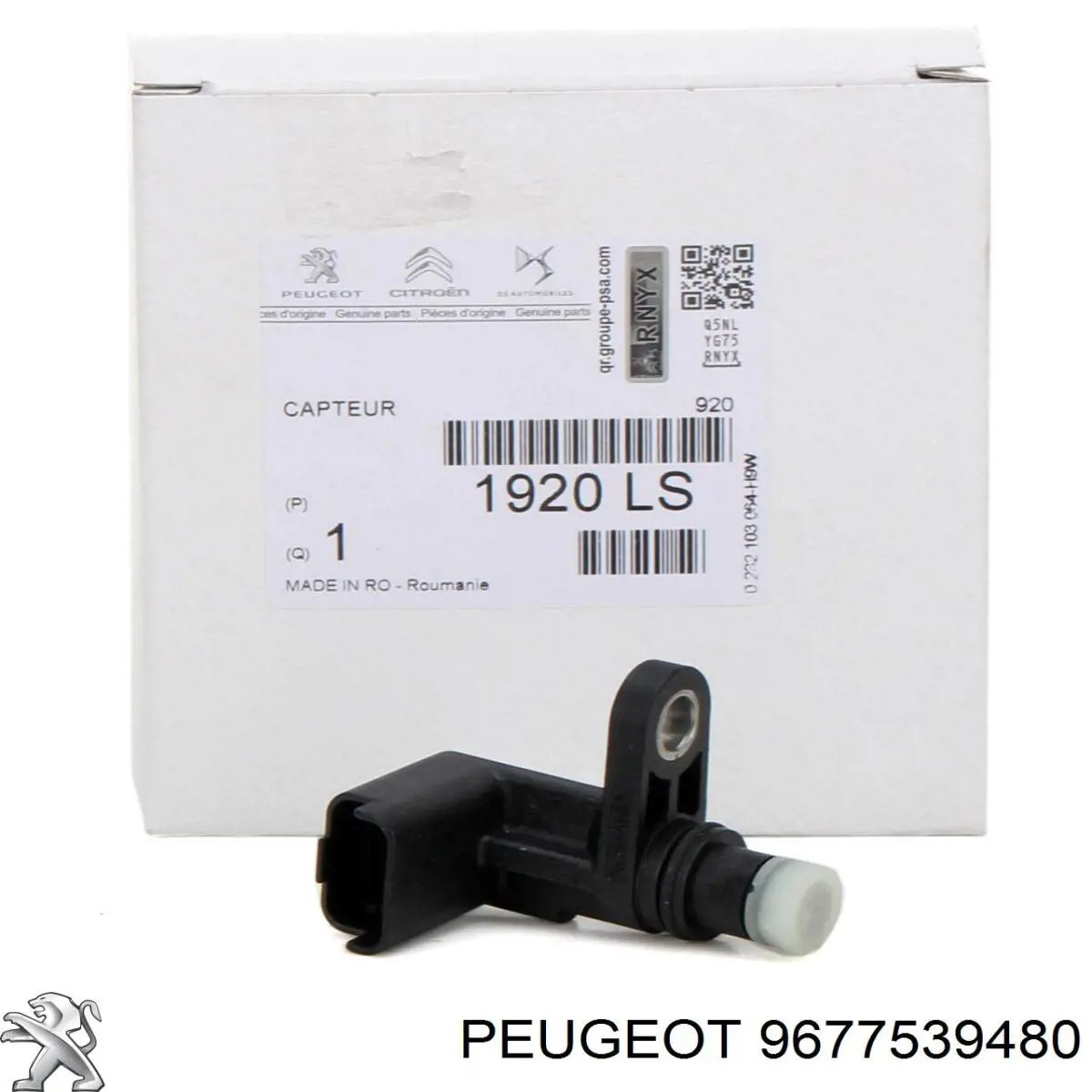 Sensor de cigüeñal 9677539480 Peugeot/Citroen