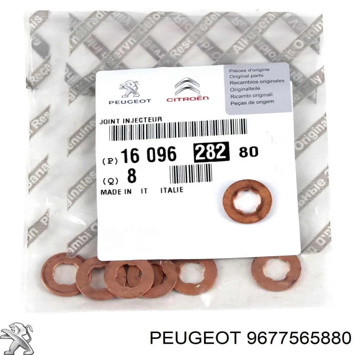 Retén palanca selectora 9677565880 Peugeot/Citroen