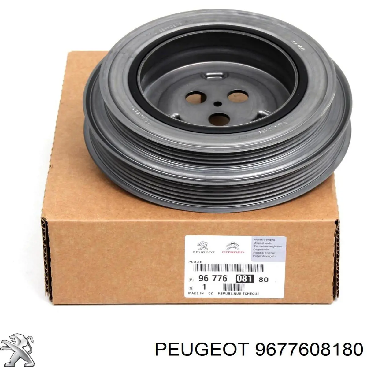 Comprar 9677608180 Peugeot/Citroen La polea del cigüeñal