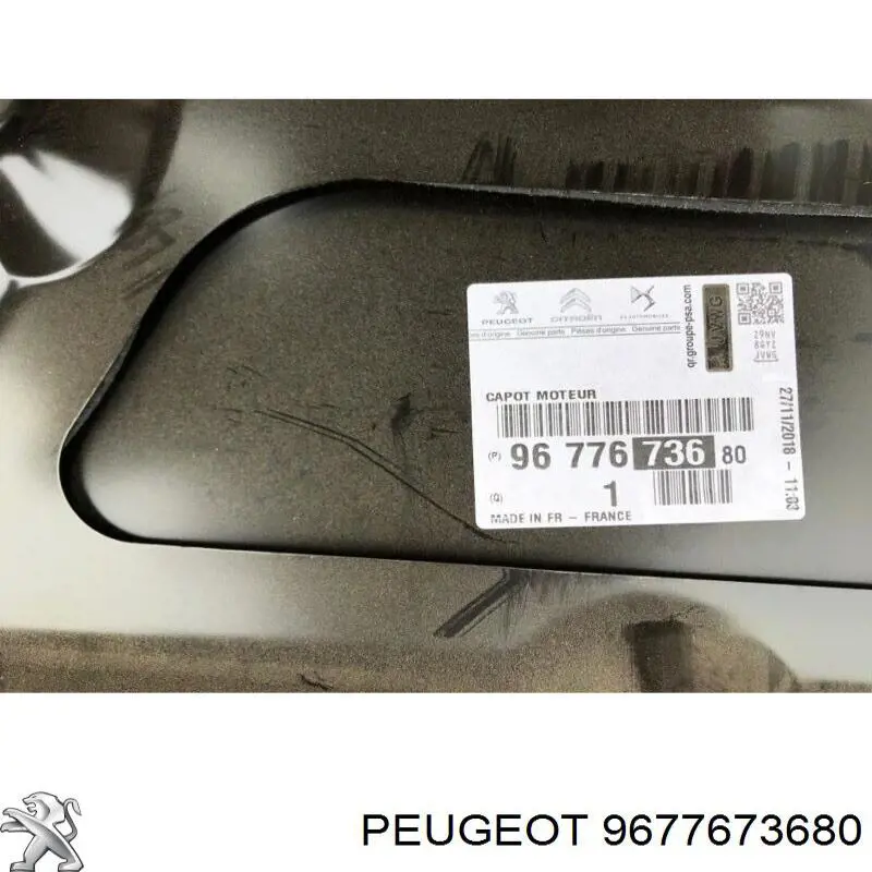 Capó 9677673680 Peugeot/Citroen