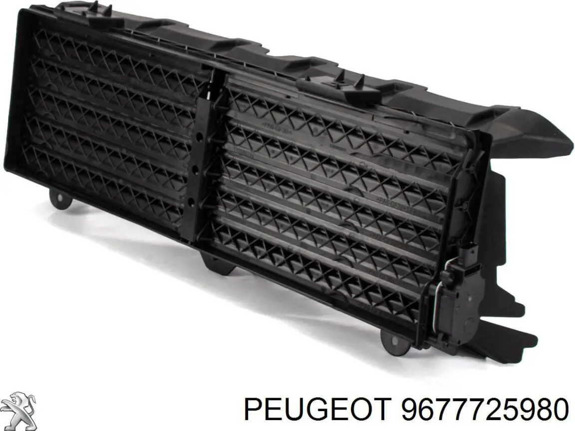9677725980 Peugeot/Citroen Persiana del radiador