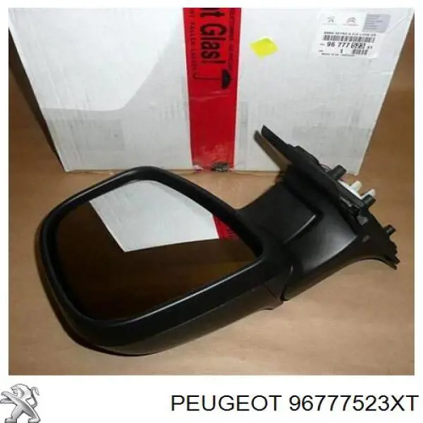 Espejo de retrovisor izquierdo 96777523XT Peugeot/Citroen