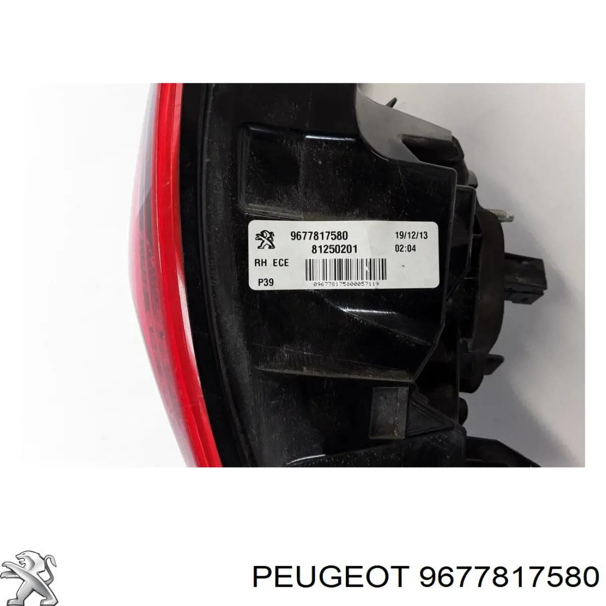 9677817580 Peugeot/Citroen Piloto trasero exterior derecho