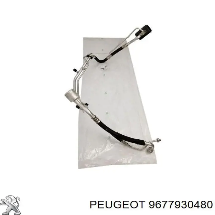 Manguera de aire acondicionado de compresor al condensador 9677930480 Peugeot/Citroen