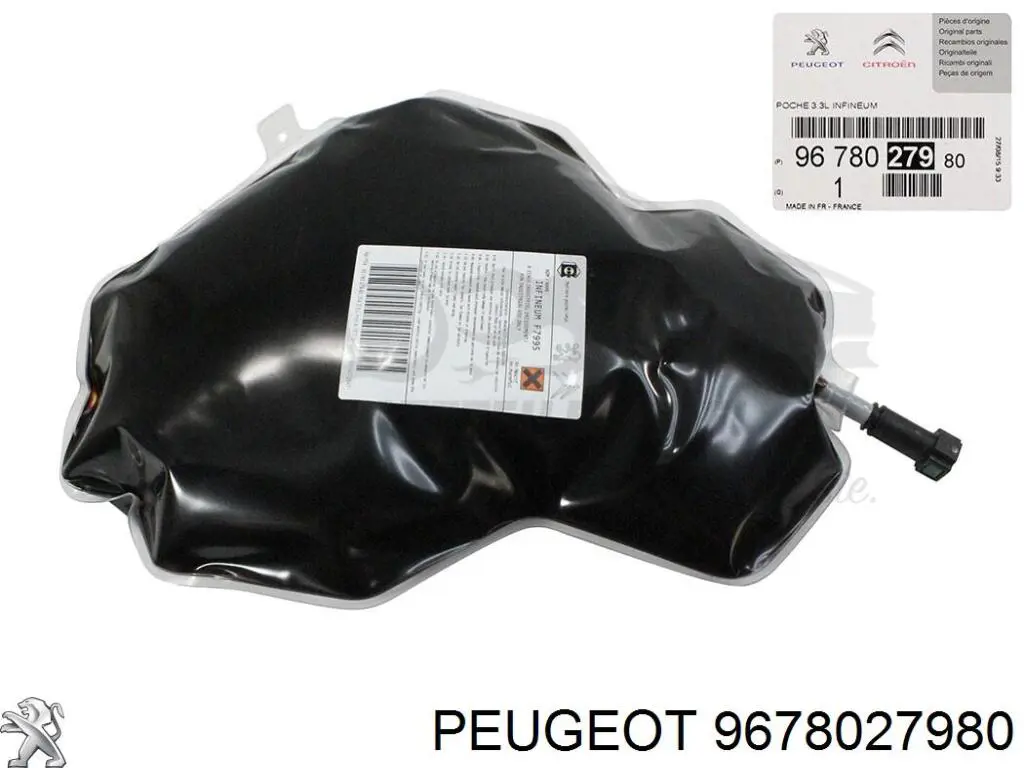 9678027980 Peugeot/Citroen depósito de aditivo