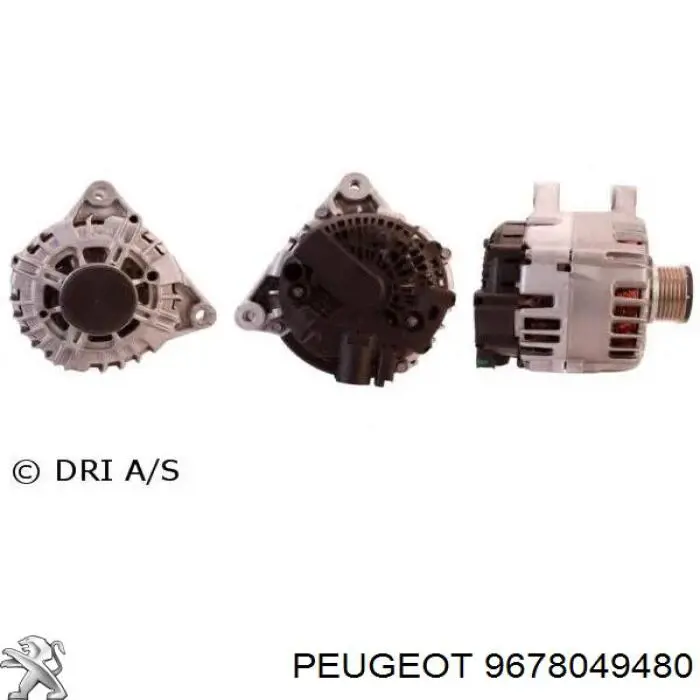 Alternador del motor Peugeot/Citroen 9678049480 precio, desde 89,25 EUR