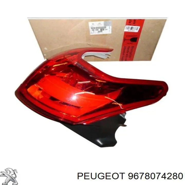 9678074280 Peugeot/Citroen Piloto trasero exterior izquierdo