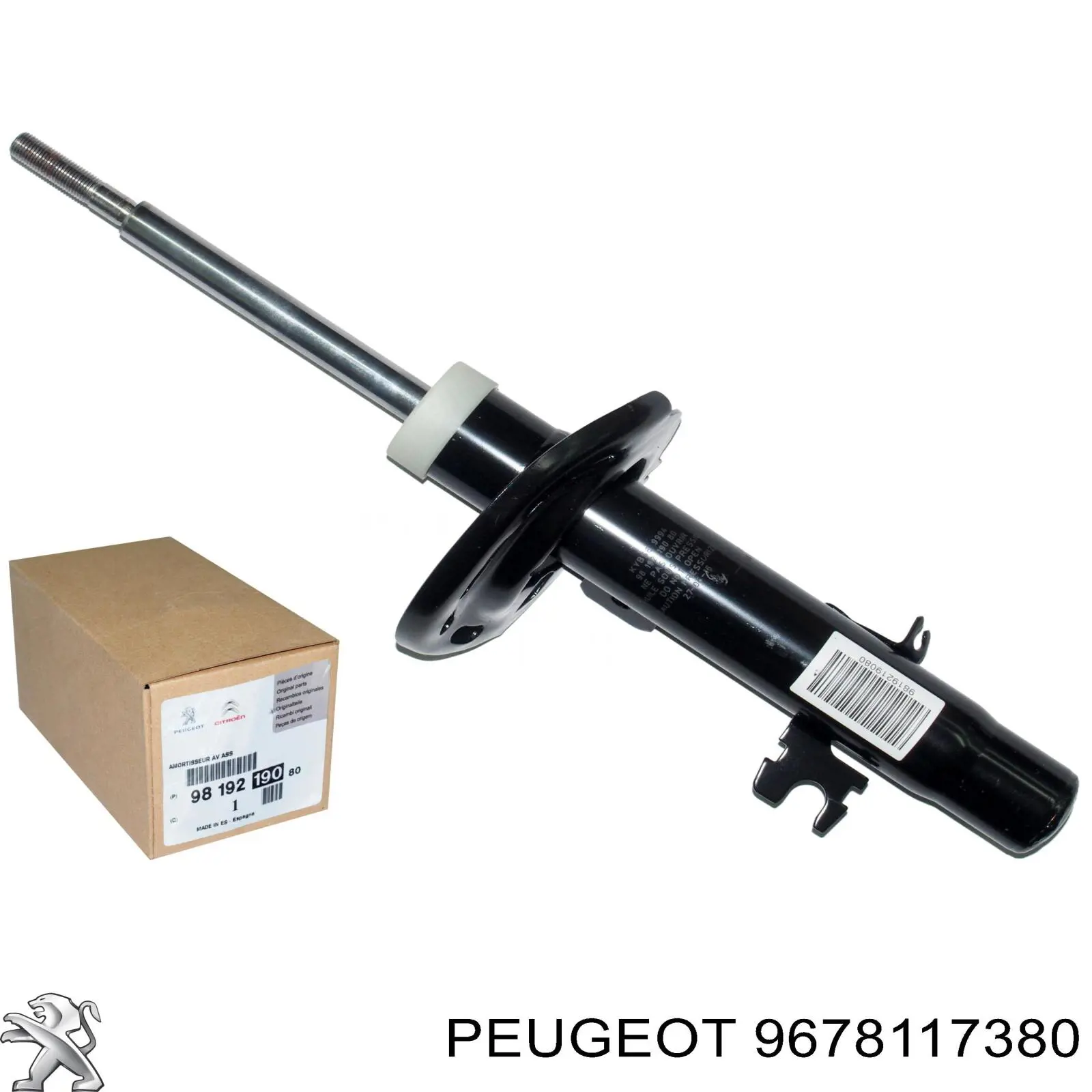 9678117380 Peugeot/Citroen amortiguador delantero derecho