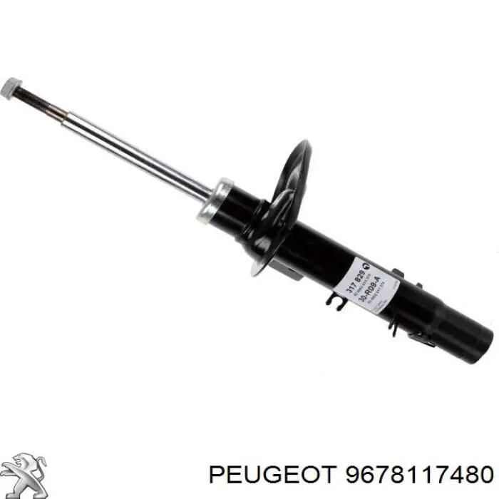 Amortiguador delantero izquierdo Peugeot/Citroen 9678117480 precio, desde 60,53 EUR