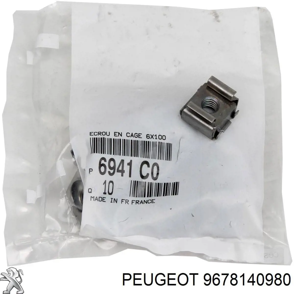 Protección motor / empotramiento 1680538980 Peugeot/Citroen