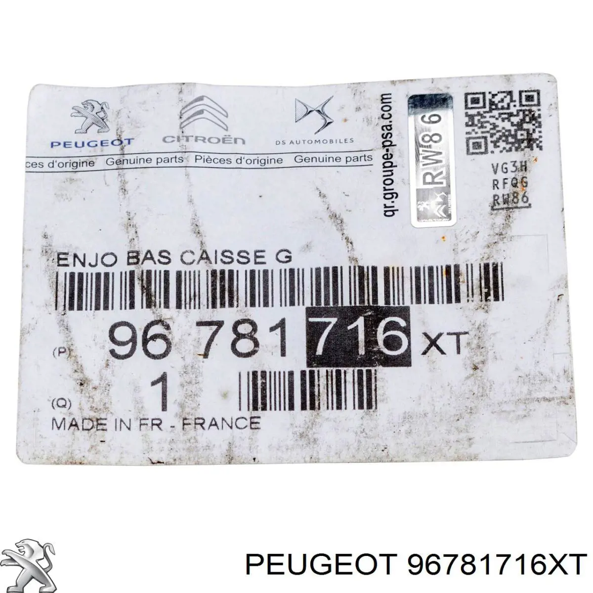  Peugeot/Citroen 96781716XT precio, desde 50,82 EUR