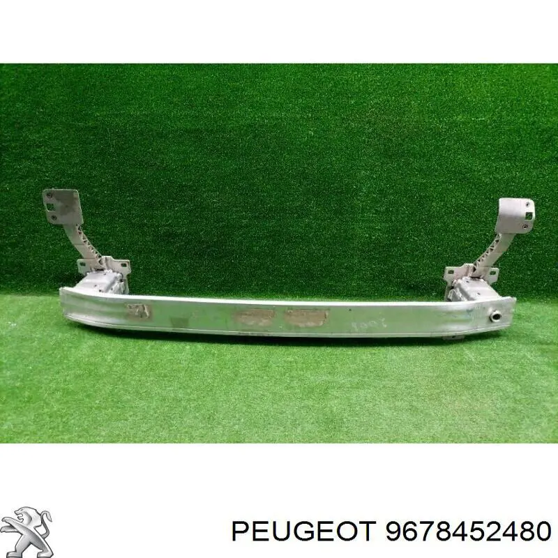 Refuerzo parachoque delantero 9678452480 Peugeot/Citroen