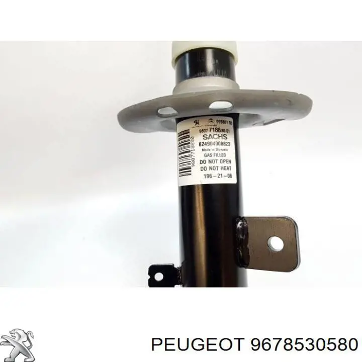 9678530580 Peugeot/Citroen amortiguador delantero derecho