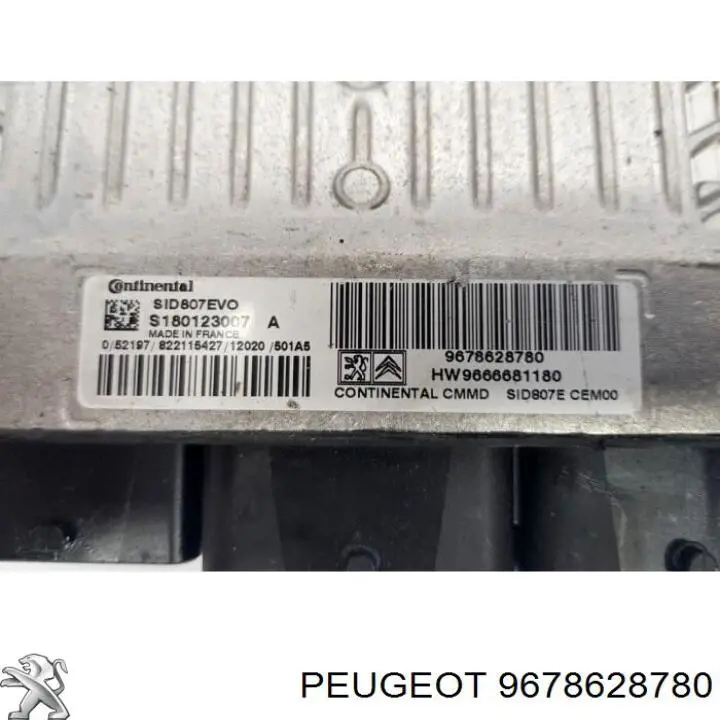 Unidad de control del motor  Peugeot/Citroen 9678628780 precio, desde 139,39 EUR