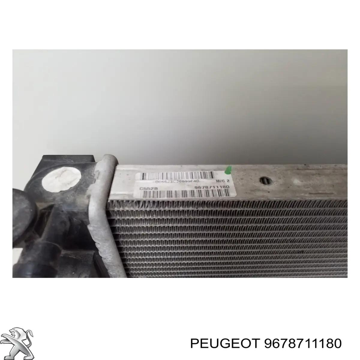 9678711180 Peugeot/Citroen Refrigeración del motor