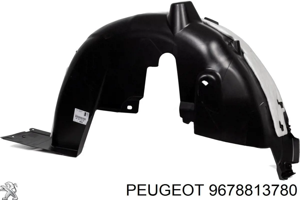 9678813780 Peugeot/Citroen Paso de rueda trasera, izquierdo