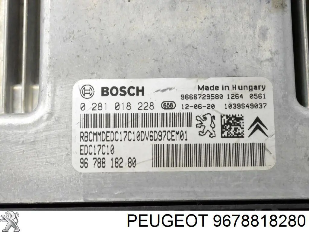 9678818280 Peugeot/Citroen 