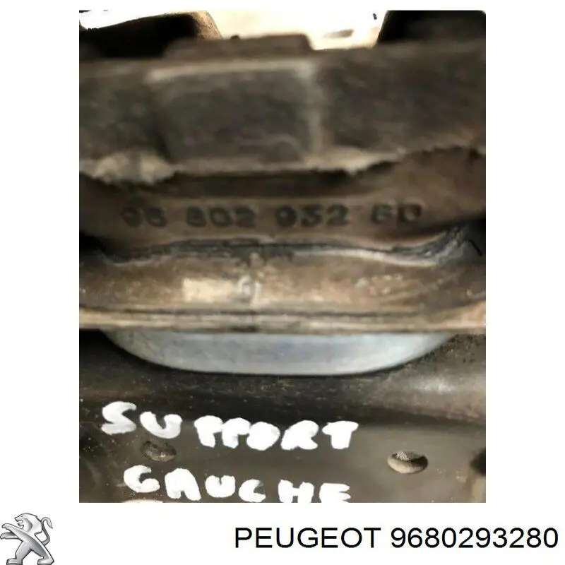 Soporte izquierdo del motor Peugeot/Citroen 9680293280 precio, desde 29,68 EUR