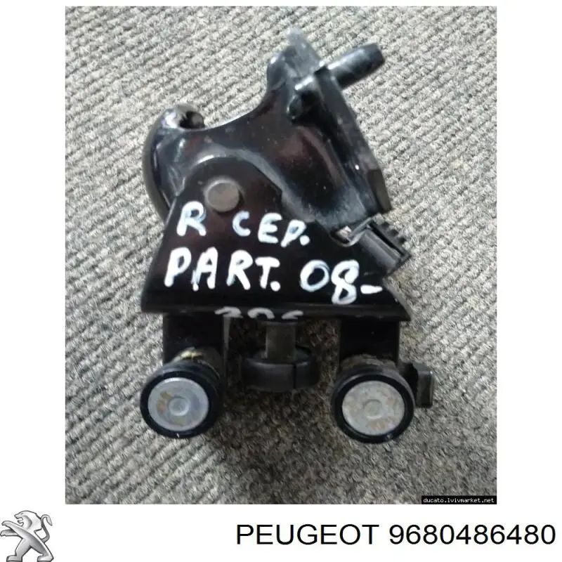 Rodillo central derecho de puerta corrediza Peugeot/Citroen 9680486480 precio, desde 33,97 EUR