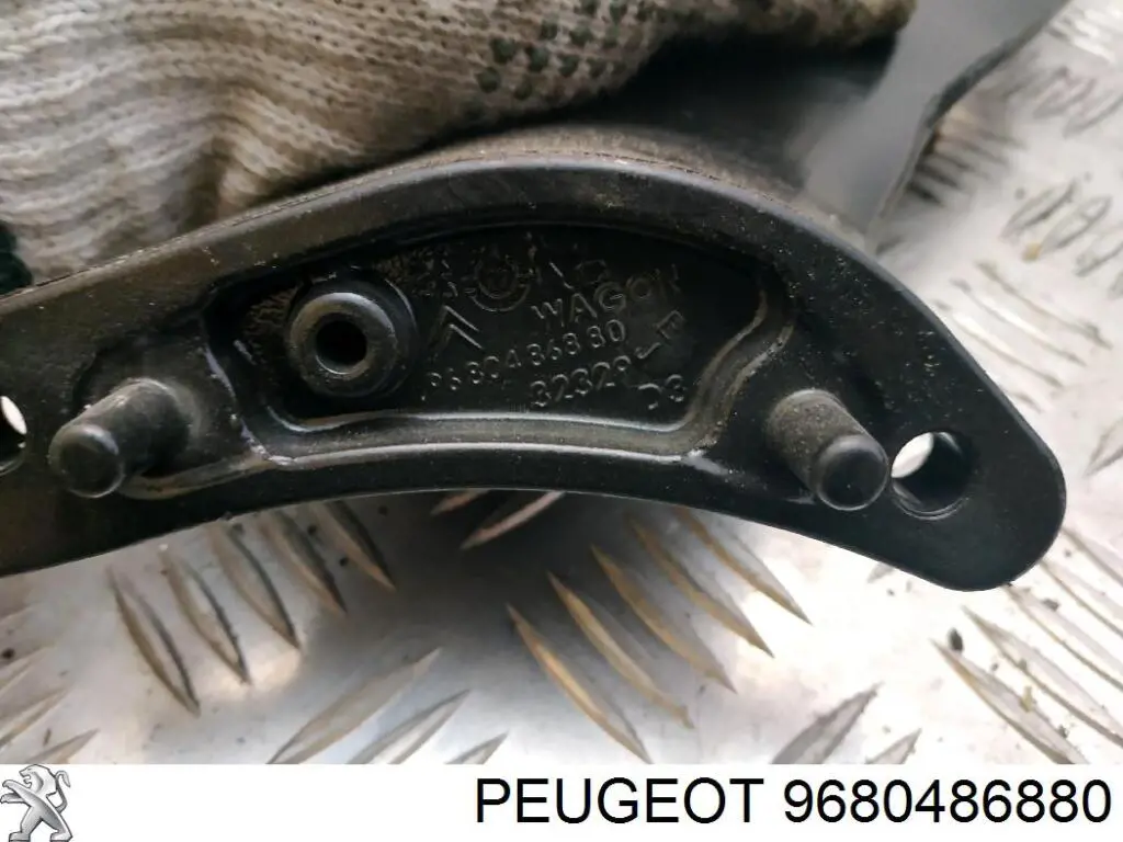 9680486880 Peugeot/Citroen guía rodillo, puerta corrediza, izquierdo superior