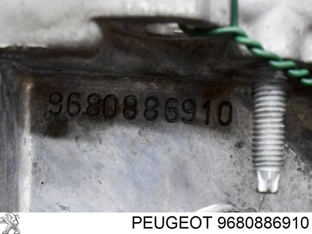 9680886910 Peugeot/Citroen caja de cambios mecánica, completa