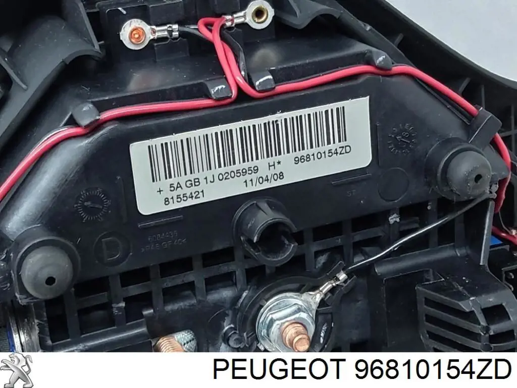 96810154ZD Peugeot/Citroen airbag del conductor