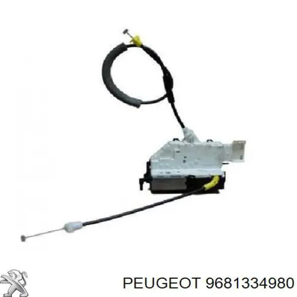 00009136CA Peugeot/Citroen Cerradura delantera derecha