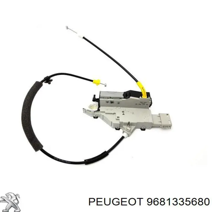 9681335680 Peugeot/Citroen cerradura de puerta delantera izquierda