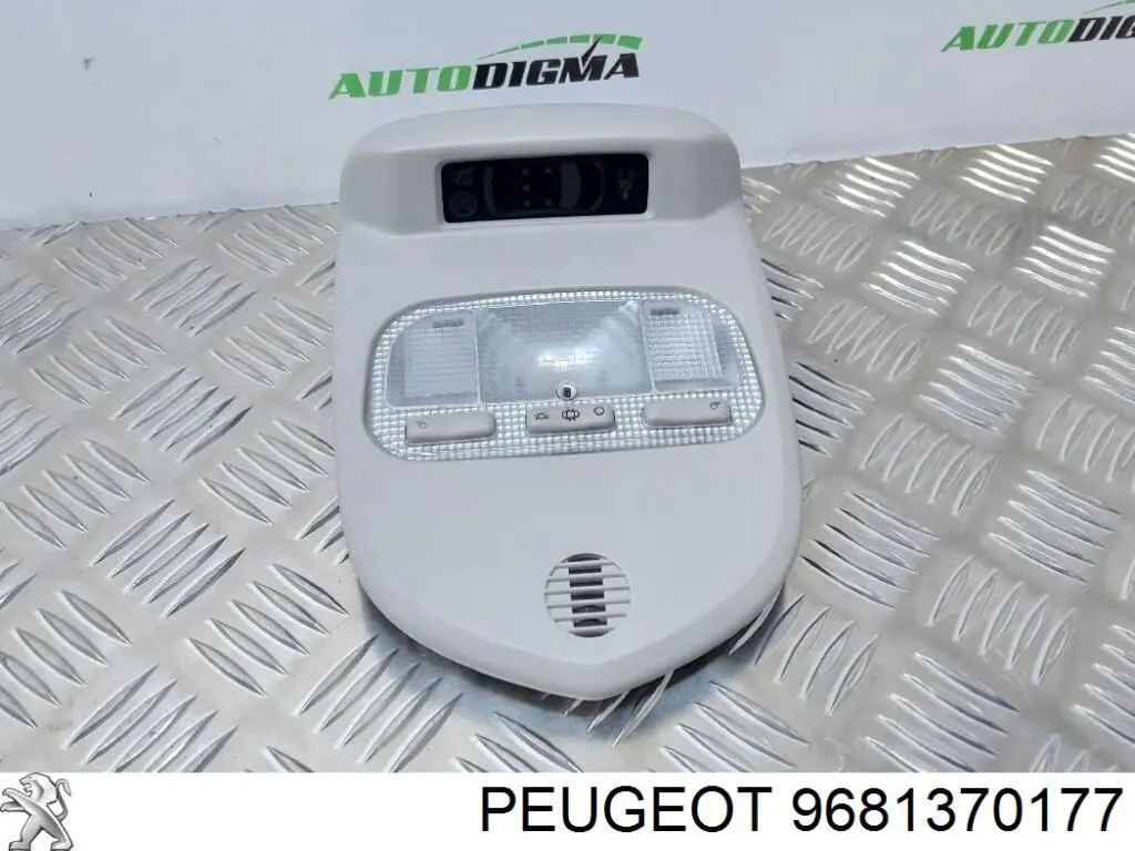 9681370177 Peugeot/Citroen luz interior (cabina)