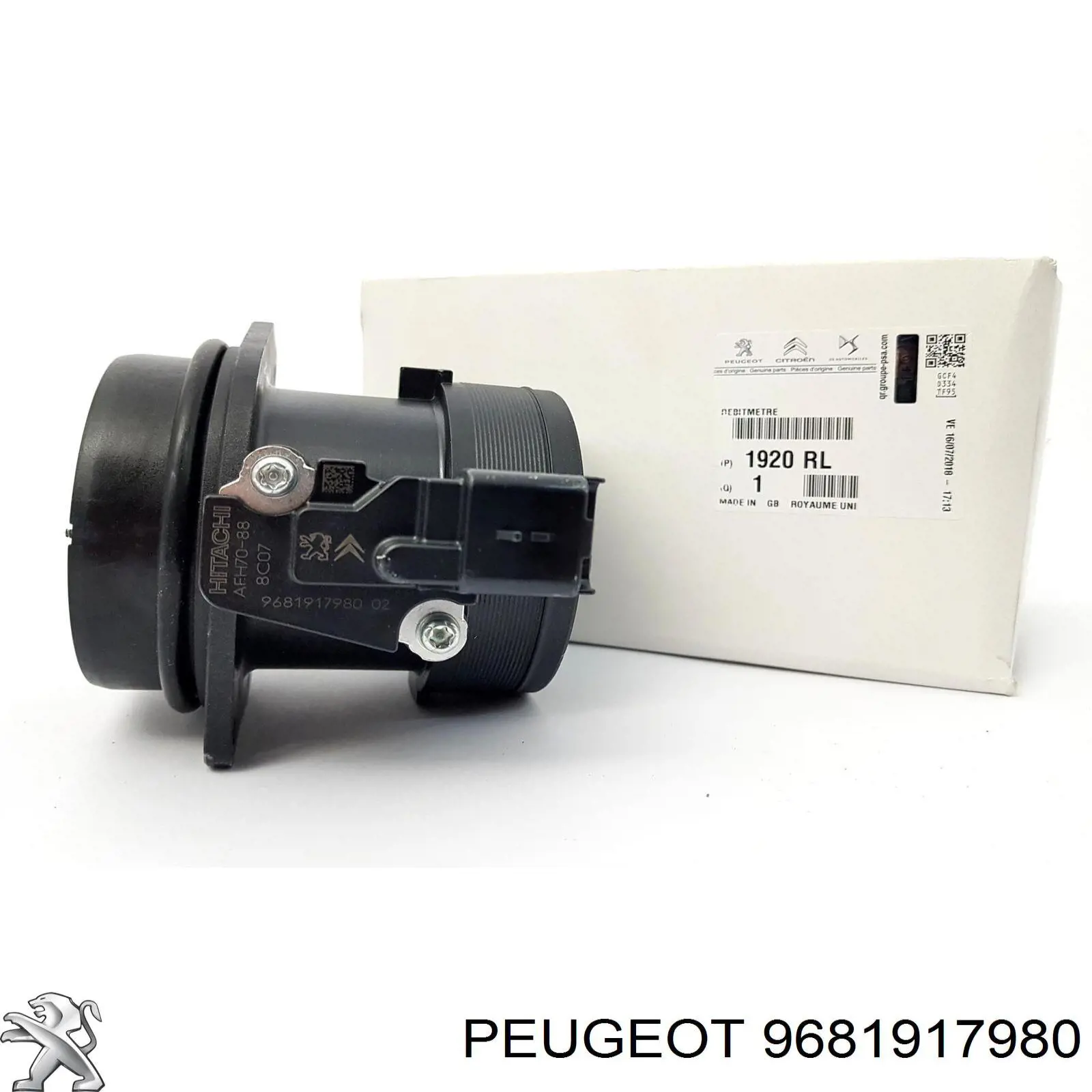 Comprar 9681917980 Peugeot/Citroen Sensor de masa de aire