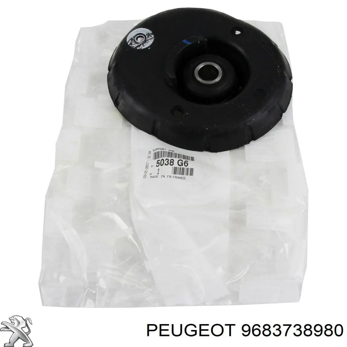 Soporte del amortiguador delantero Peugeot/Citroen 9683738980 precio, desde 14,33 EUR
