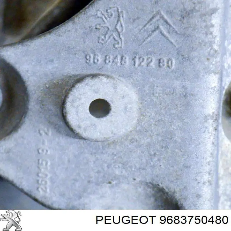 9683750480 Peugeot/Citroen Cilindro receptor de embrague