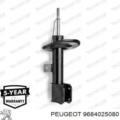 Amortiguador delantero derecho Peugeot/Citroen 9684025080 precio, desde 64,40 EUR