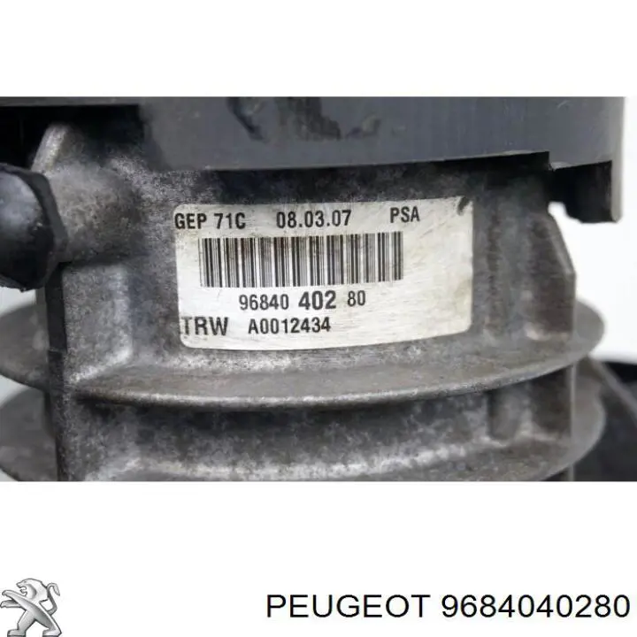 9684040280 Peugeot/Citroen bomba de dirección