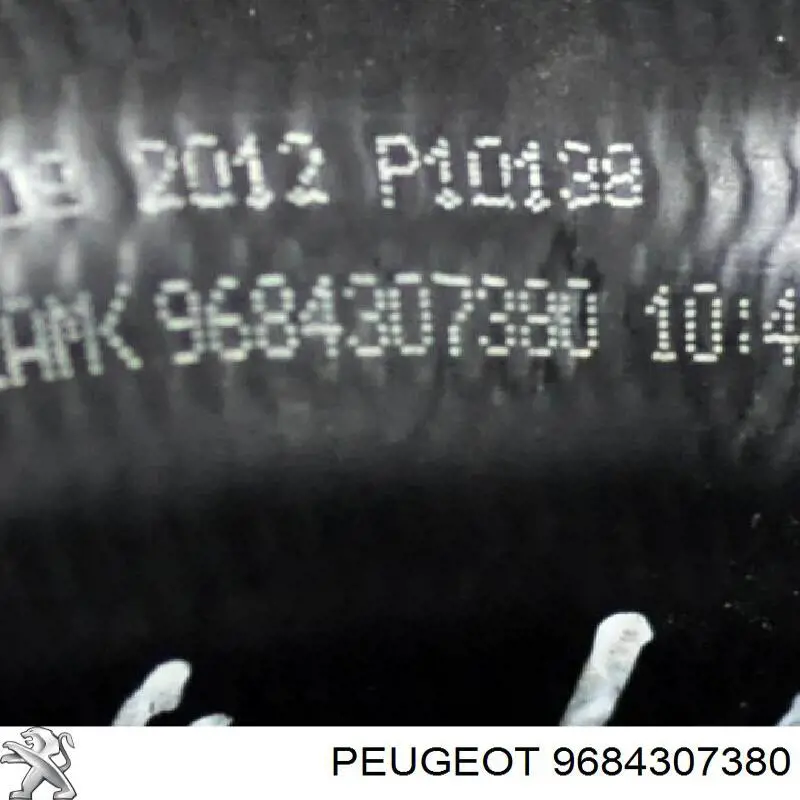Manguera del intercooler Peugeot/Citroen 9684307380 precio, desde 34,85 EUR