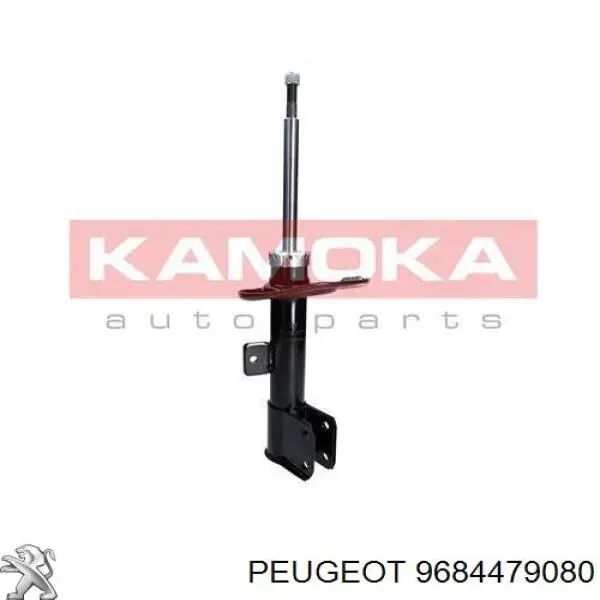 9684479080 Peugeot/Citroen amortiguador delantero izquierdo