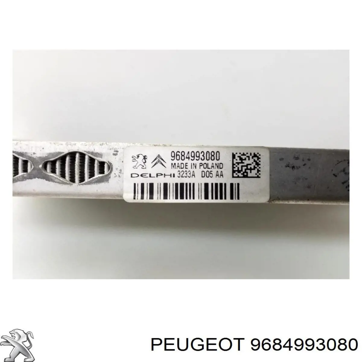 9684993080 Peugeot/Citroen condensador aire acondicionado