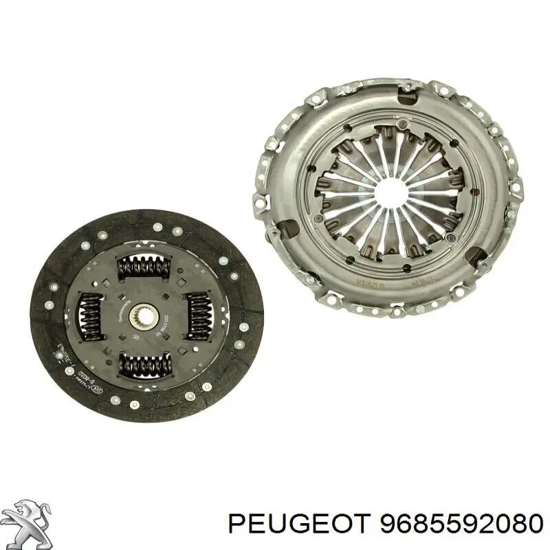 9685592080 Peugeot/Citroen Embrague motor