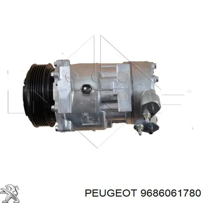 9686061780 Peugeot/Citroen compresor de aire acondicionado