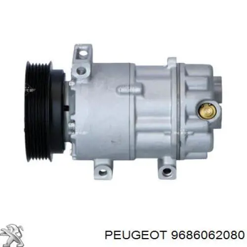 9686062080 Peugeot/Citroen compresor de aire acondicionado