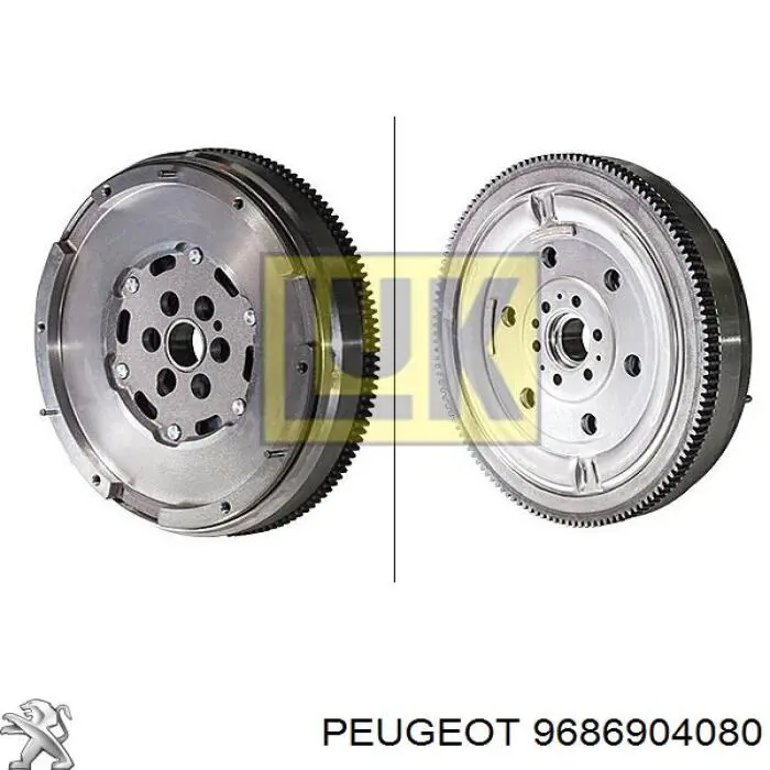 9686904080 Peugeot/Citroen Volante de motor