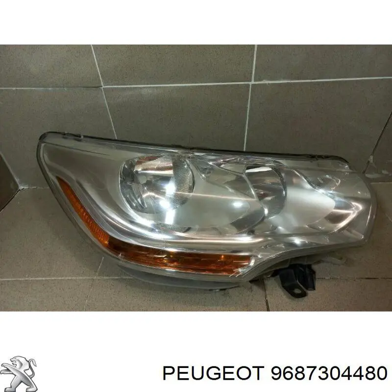 9687304480 Peugeot/Citroen faro derecho