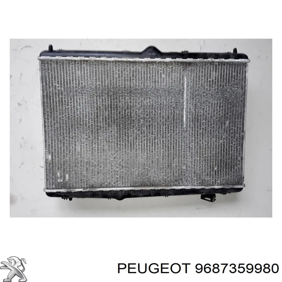 9687359980 Peugeot/Citroen radiador refrigeración del motor