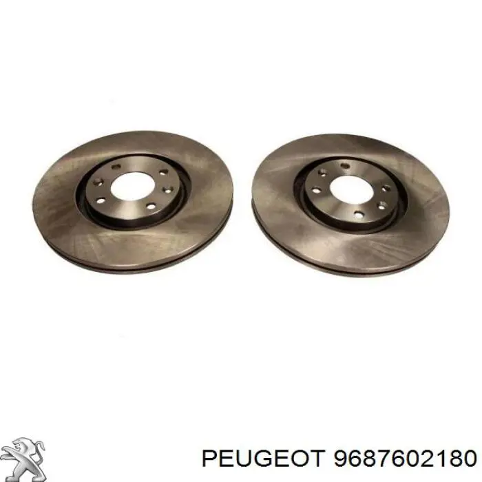 Comprar 9687602180 Peugeot/Citroen Freno de disco delantero
