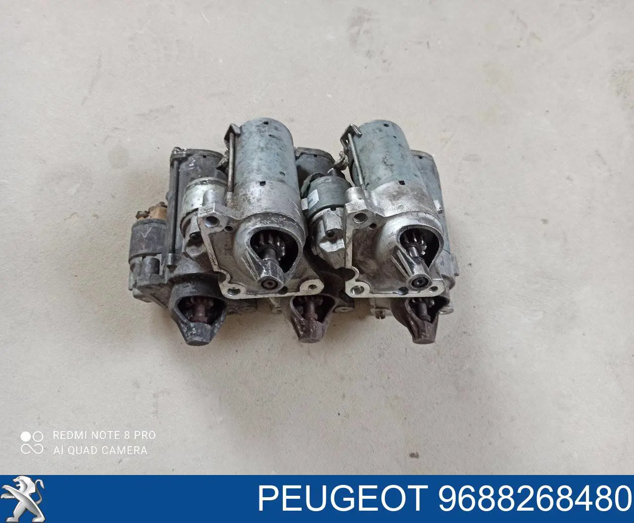 9688268480 Peugeot/Citroen Arranque motores