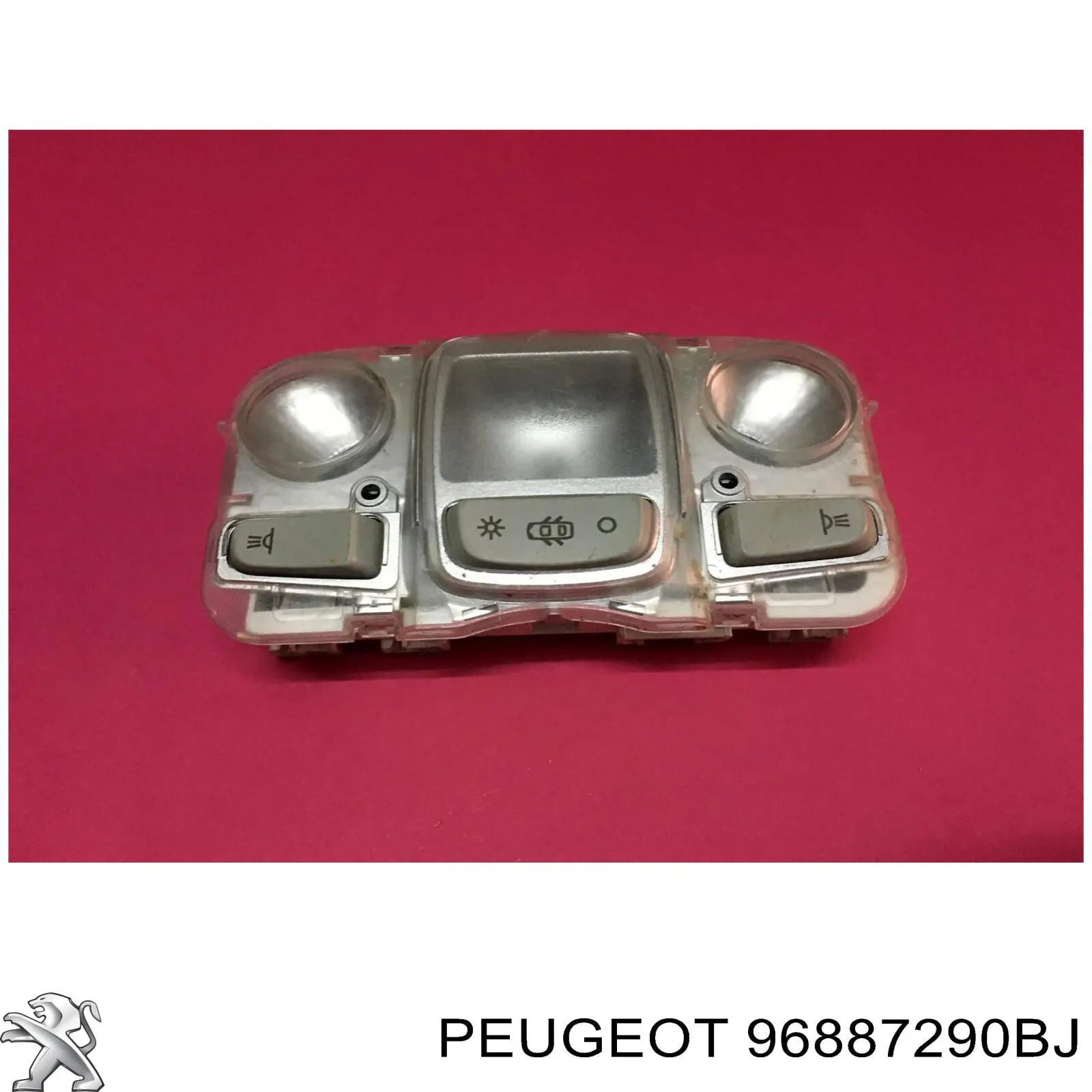 96887290BJ Peugeot/Citroen luz interior (cabina)