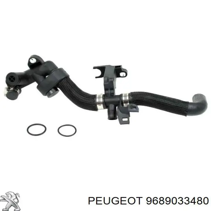 Manguera (conducto) del sistema de refrigeración Citroen Berlingo B9