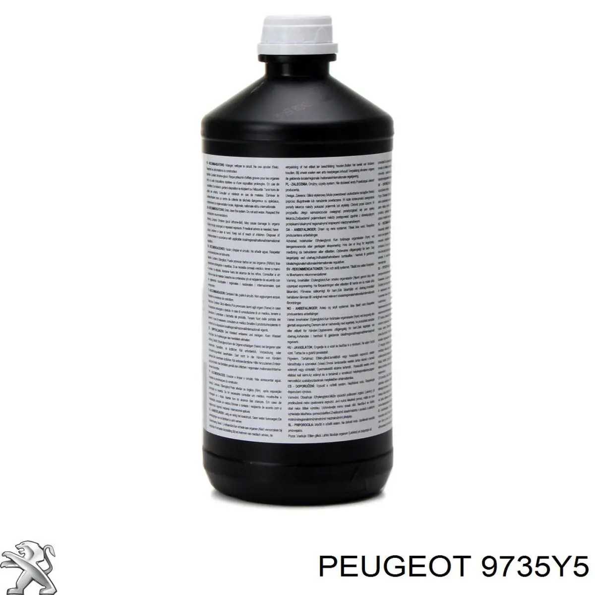 Líquido anticongelante Peugeot/Citroen PSA Peugeut 107 -40°C 1L (9735Y5)