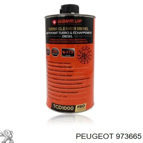 973665 Peugeot/Citroen liquido para filtros negros hollin